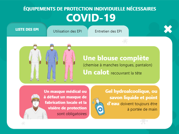 An m-learning module about Personal Protective Equipment (PPE) during COVID-19