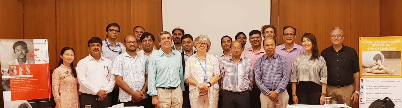 GaneshAID's experts at KIIT School of Public Health (KSPH) with other development partners (India, 2018)