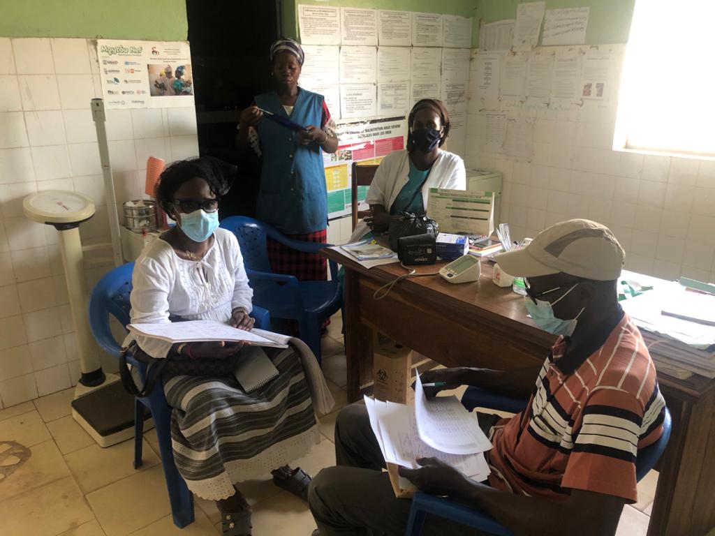 GaneshAID met EPI health workers in Senegal (Senegal, 2021)