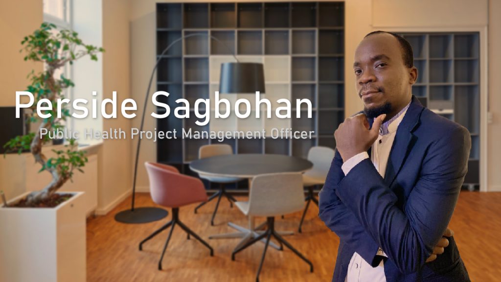 GaneshAID's Public Health Project Management Officer - Perside Sagbohan