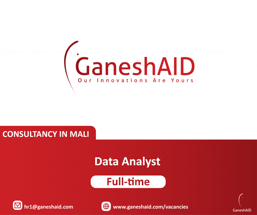 GaneshAID's Career Opportunities - Data Analyst