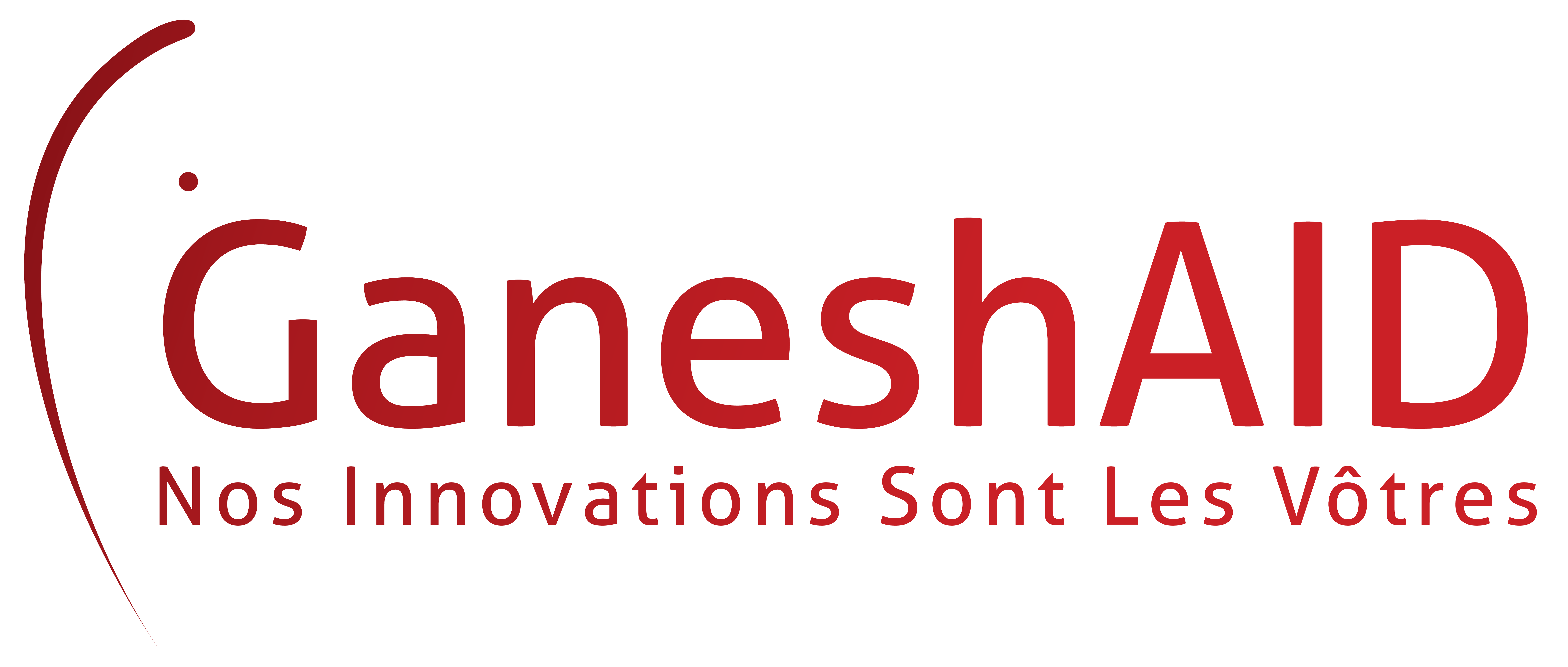 GaneshAID logo - no bound - red